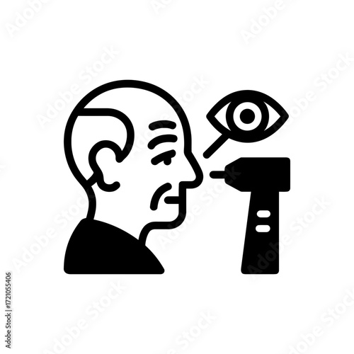 Eye Exam for Elderly icon
