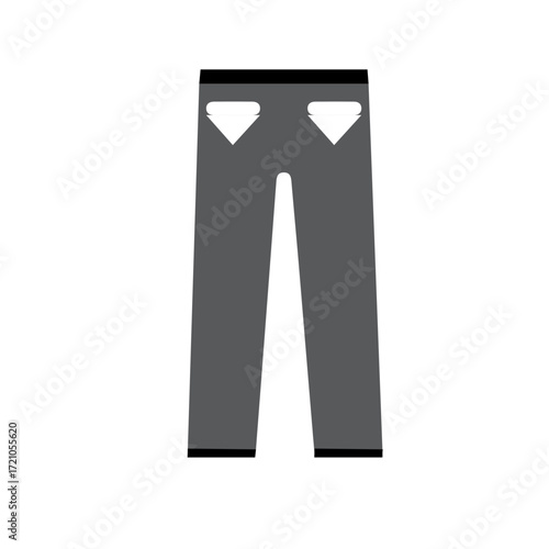 Flat Design Jeans