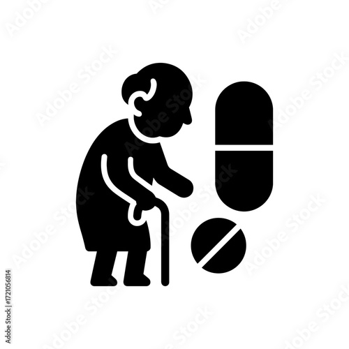 💊Elderly medication icon