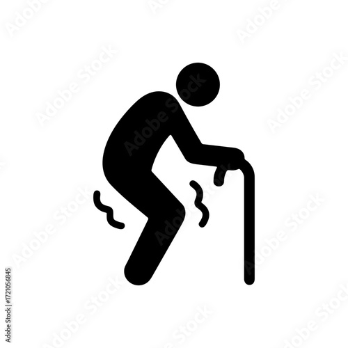 🦴Old age joint pain icon
