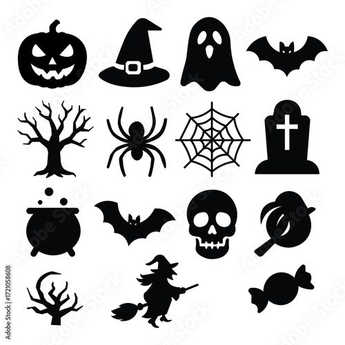 Sihouette of helloween