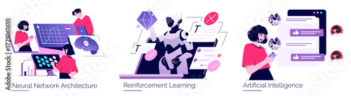 AI Concepts with Neural Networks and Robot Interactions