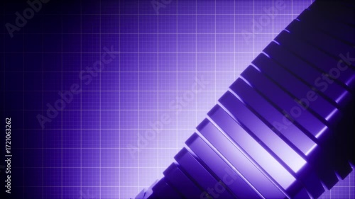 Dynamic Purple Geometric Grid Background