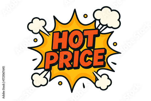 Sale, discount flat icon set. promotional, hot price, offer, shopping icons collection