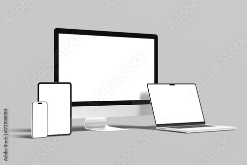 Multi Device Blank Mockup