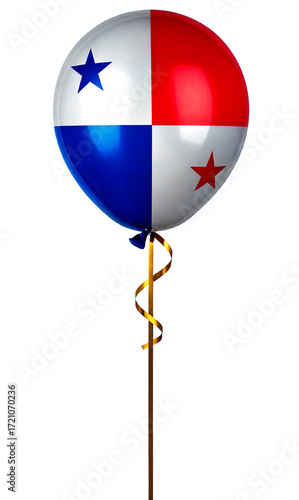 Free Download パナマの国旗の柄の風船。(Panama flag balloon.)
 - GFXLoad