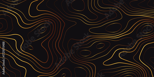 Abstract design with seamless pattern with lines topographic map. geographic mountain relief. colorful contours topography stylized height of the lines. geographic contour map paper texture.