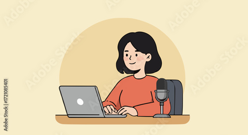 Vector illustration content creator