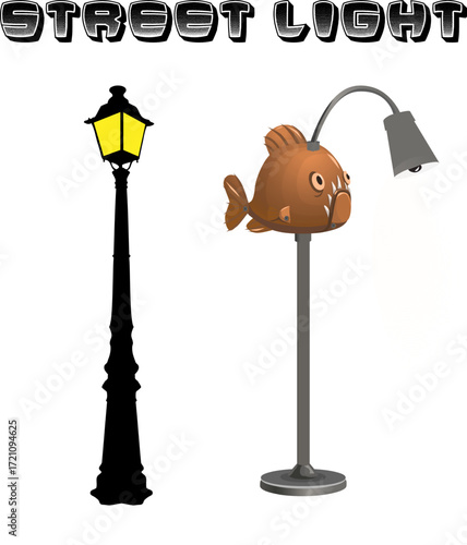 Creative Street Light Design Variants