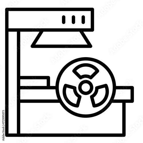 Radiotherapy  Icon Set Multiple Style Collection