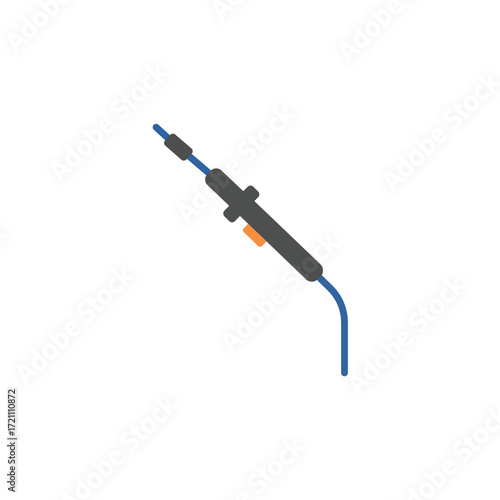 Professional Welding Torch Soldering Iron Tool for Industrial Repair and Electronics Workshop Technology Graphic Illustration