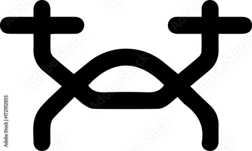 drone icon design for templates.