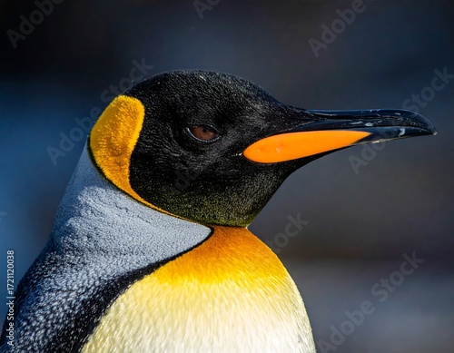 Wallpaper Mural Close-up profile of a King Penguin (1) Torontodigital.ca