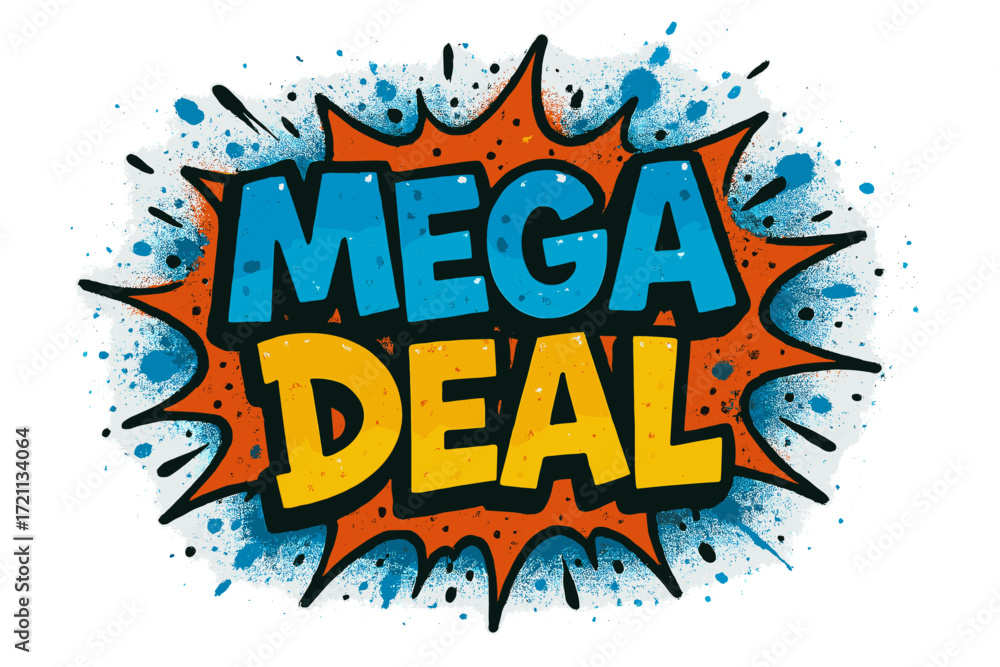 Fototapeta premium Discount, promotion 3d icon set. mega sale, shopping 3d icons collection