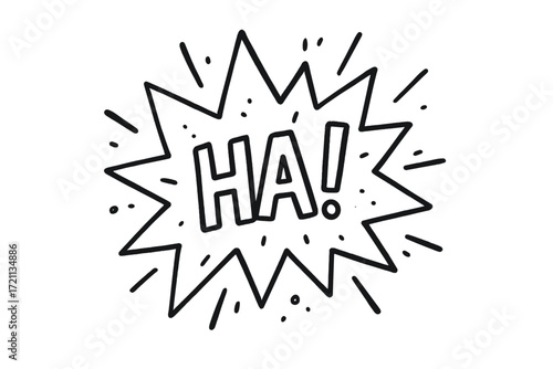 Comic style, humor outline icon set. cartoon expression icons in outline collection