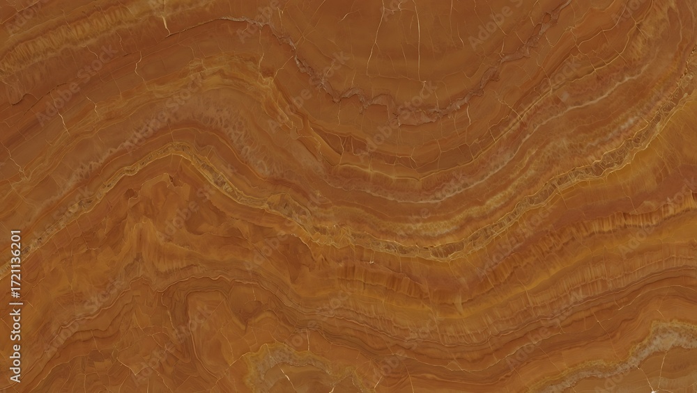 Fototapeta premium Close up of rich brown wood grain with swirling patterns
