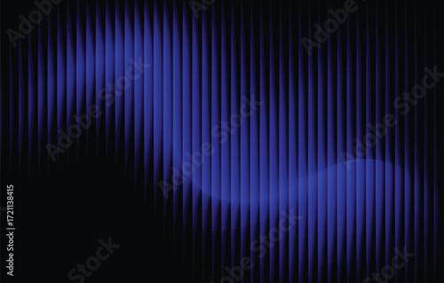 Ribbed fractal glass texture with dreamy purple and black  gradient, futuristic elegant mysterious background, bold dynamic design blending bright colors with geometric symmetry, modern vector 