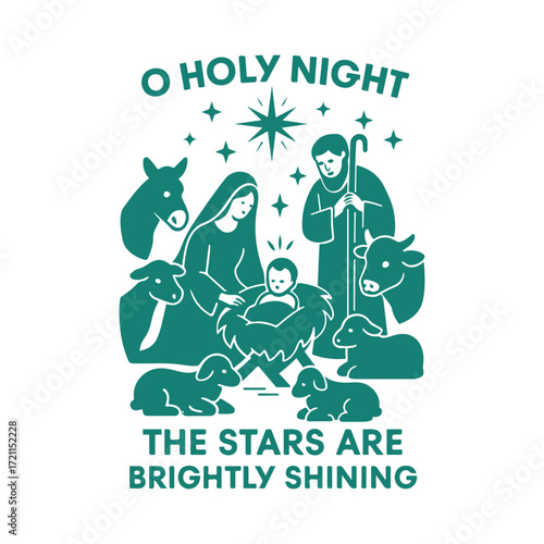 O Holy Night the Stars Are Brightly