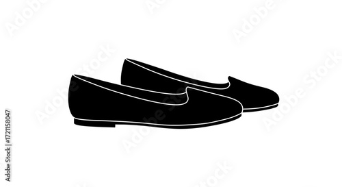 Elegant black ballet flats for women stylish comfortable everyday footwear