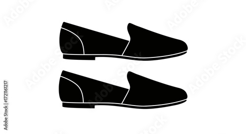 Classic black loafer shoes for women comfortable stylish flat footwear footwear collection