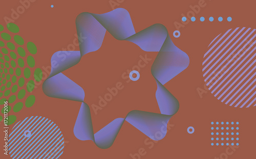 Abstract gradient geometric shape background with dynamic shapes modern corporate technology concept. Abstract tech graphic  colorful banner design. Vector business gradient background