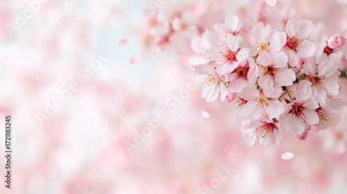 Cherry blossom blooming in spring nature photography serene environment close-up view floral beauty