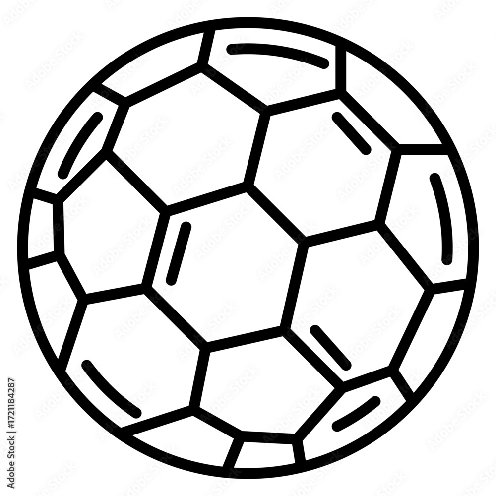 Fototapeta premium Soccer Ball Icon