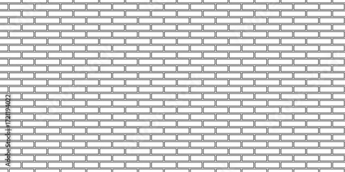 Texture brickwork block white concrete stucco isolated cement wall row urban interior limestone brick faced home and kitchen vintage wallpaper background.	
