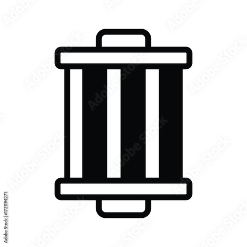 Check this amazing icon of oil filter in modern style