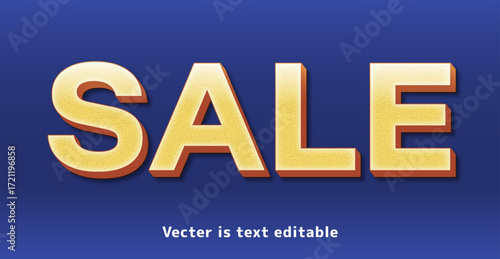 金文字テクスチャ_アピアランス_SALE_BLUE
