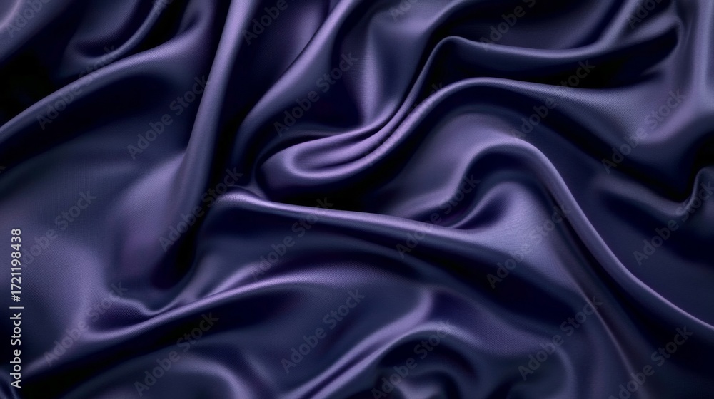 Fototapeta premium Elegant Cloth with Sophisticated Drape and Opulent Fabric in Pleated Swirls Abstract Texture