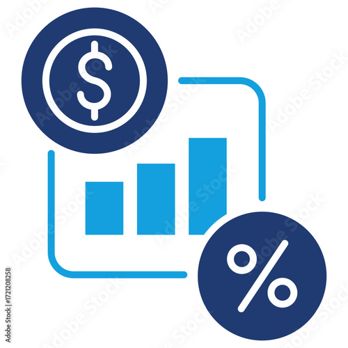 Interest Flat Blue Icon