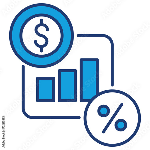 Interest Blue Icon