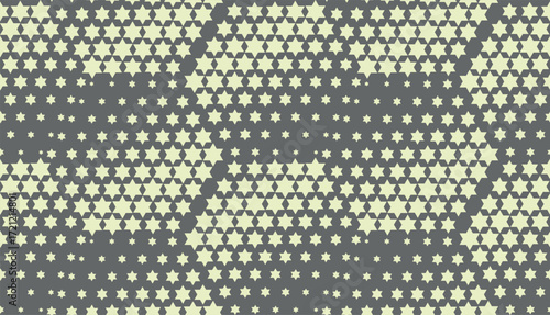 Abstract geometric pattern. A seamless vector background. Gray and beige ornament. Graphic modern pattern. Simple lattice graphic design