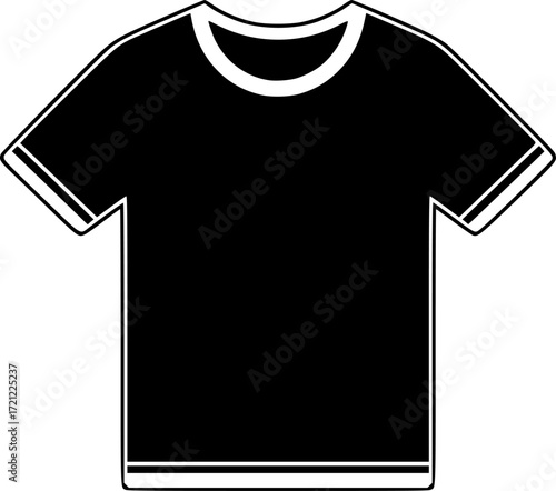 t shirt icon flat vector icon
