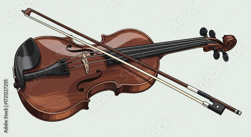 Violin instrument stringed fiddle bow musical orchestra classical music performance concert play practice 100