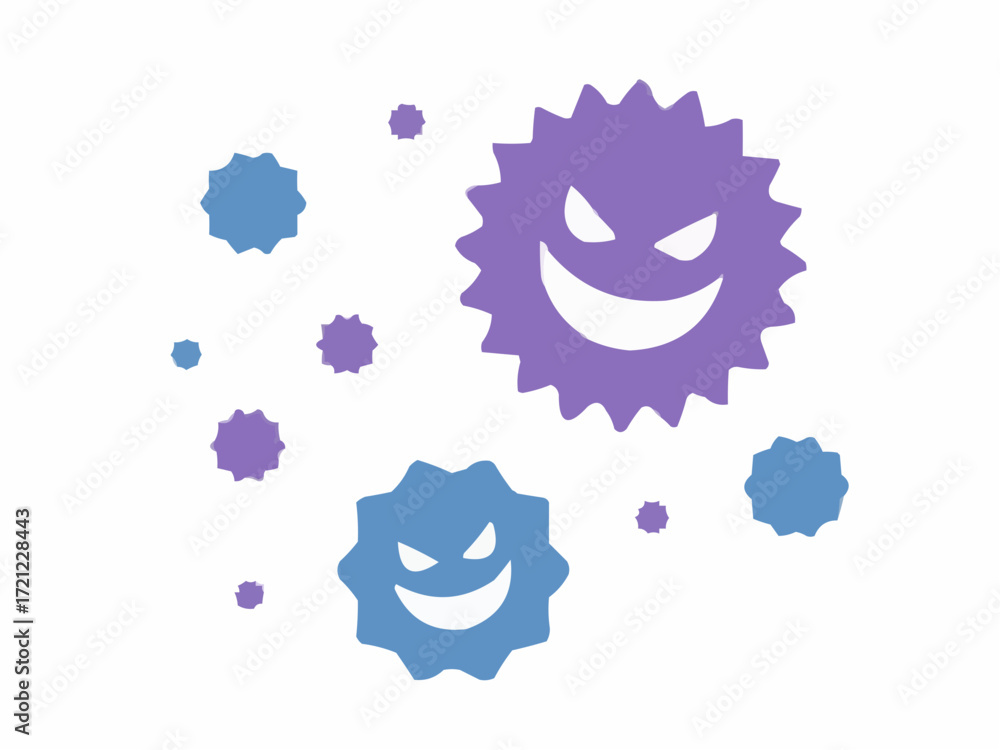 Obraz premium funny monster face