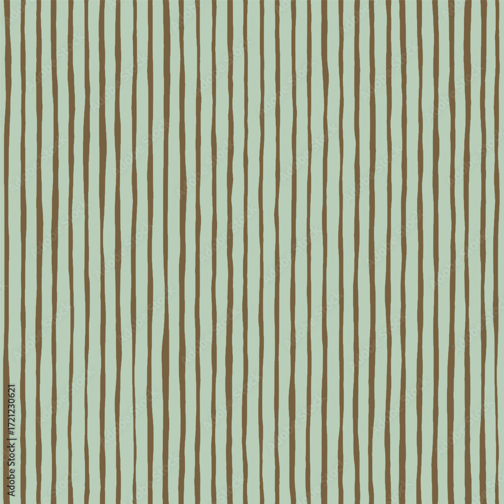 Fototapeta premium Thin rough stripes seamless pattern vector illustration. Hand drawn lines repeated retro ornament. Surface design for fabric, textile, background, packaging.