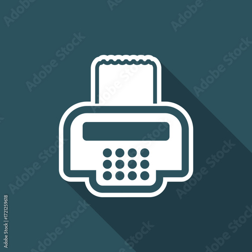 Vector illustration of single isolated counter icon