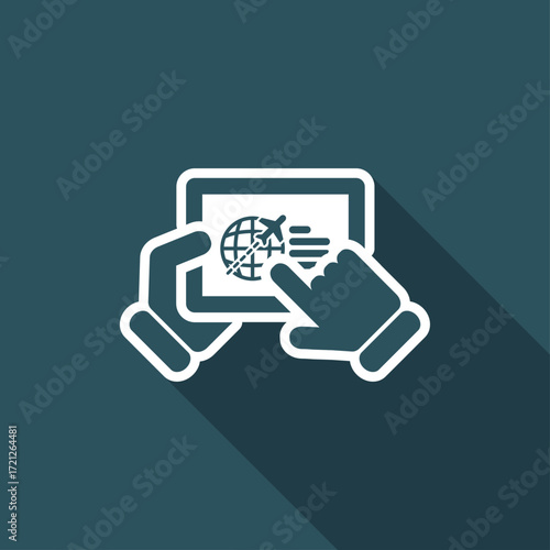 Airplane website icon