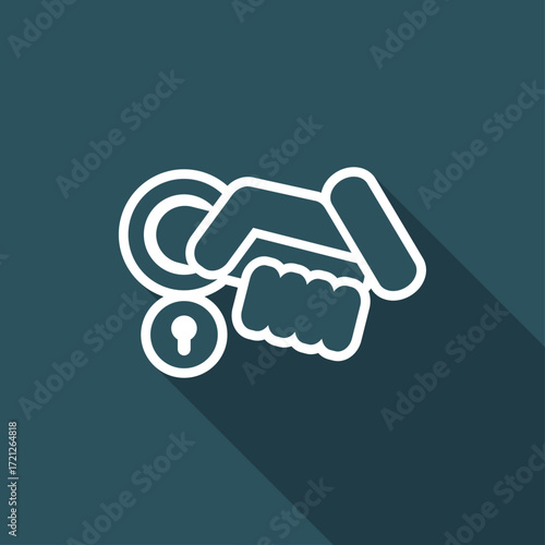 Open handle icon