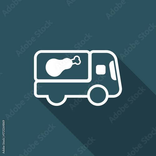 Meat van icon