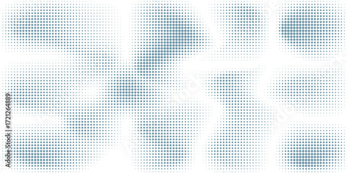Light BLUE vector pattern with spheres. Illustration with set of shining colorful abstract circles. Design for business adverts.