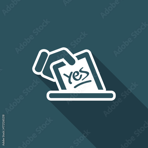 Vote concept icon