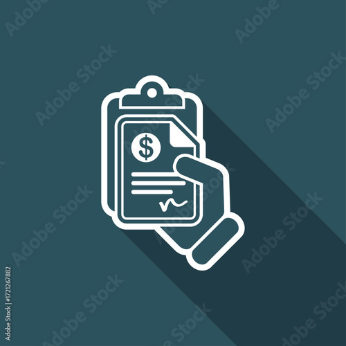 Money document icon