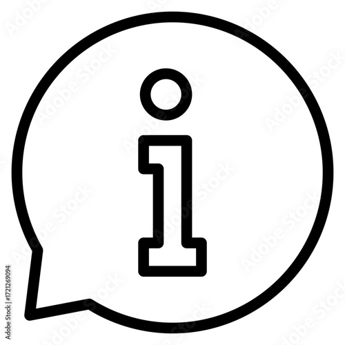 Info icon vector illustration	
