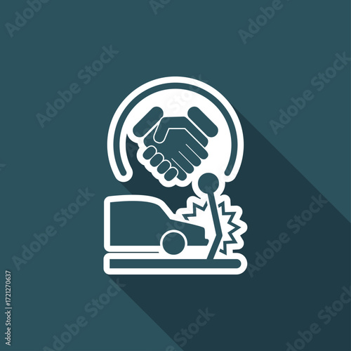 Agreement on road accident