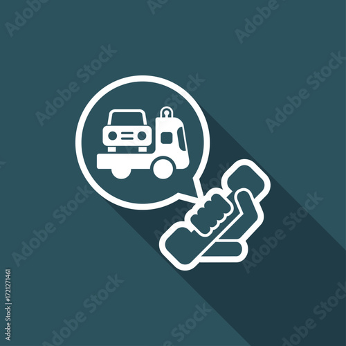Wrecker call icon