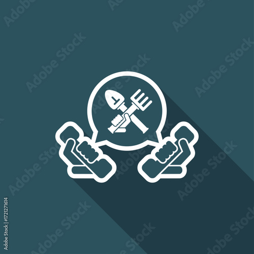 Agency of gardening services