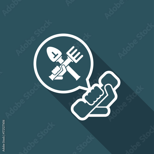 Agency of gardening services